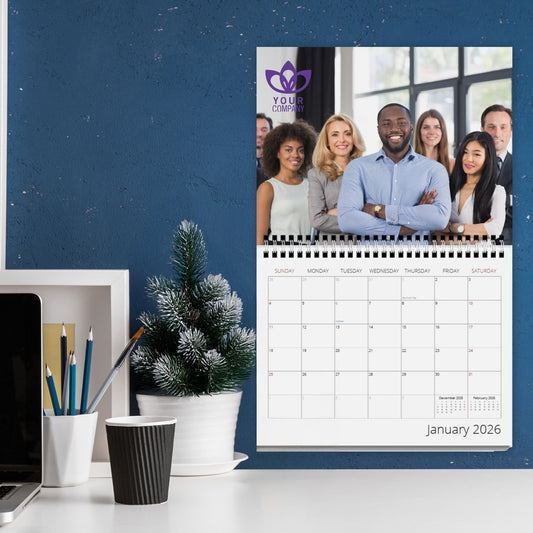 Calendrier (bobine centrale)