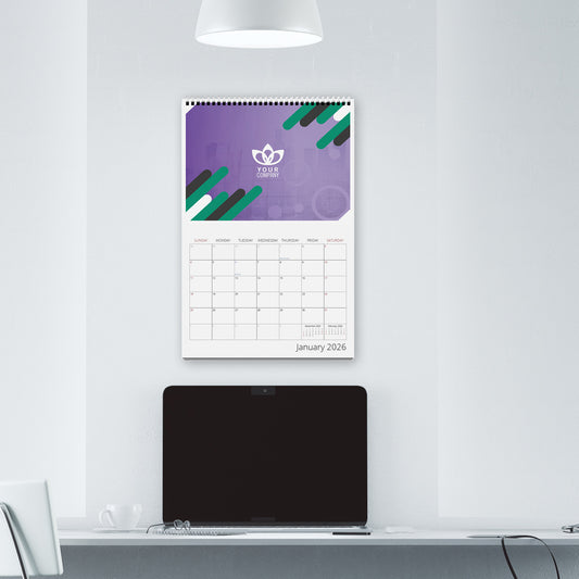 Calendrier (bobine supérieure)