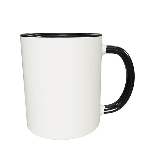 White and Coloured Mugs
